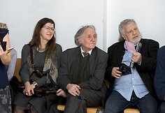 Dovilės Bilkštienės parodos atidarymo akimirka