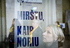 Performansas &bdquo;Mir&scaron;tu, kaip noriu gyventi&ldquo;
