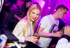 Vakarėlio klube &bdquo;Mojo Lounge&ldquo; akimirka