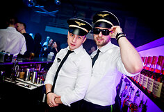 Vakarėlio klube &bdquo;Mojo Lounge Kaunas&ldquo; akimirka