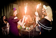 Vakarėlio klube &bdquo;Mojo Lounge&ldquo; akimirka
