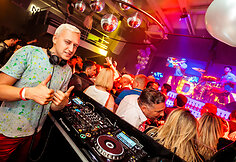 Vakarėlio Kauno klube &bdquo;Mojo Lounge&ldquo; akimirka