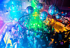 Vakarėlio Kauno klube &bdquo;Mojo Lounge&ldquo; akimirka
