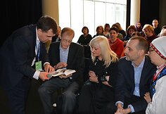 Knygos „Varėnos krašto dienoraščiai“ pristatymas Vilniaus knygų mugėje