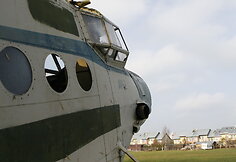 Senas An-2 lėktuvas Panevėžio aerodrome