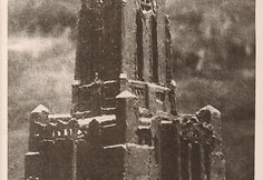 &Scaron;iluvos &Scaron;vč. Mergelės Marijos Apsirei&scaron;kimo koplyčios maketas (A. Vivulskio maketas) 1922 m. nuotrauka