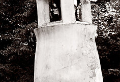 Fotografija i&scaron; A. Kulpos-Kulpavičiaus archyvo. Pikelių koplytėlė XX a. 5-6 de&scaron;.