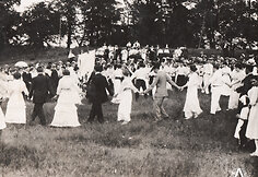 Amerikos lietuvių liaudies rateliai. Apie 1914 m.