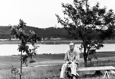  V. Kauneckas sanatorijoje 1955 m.