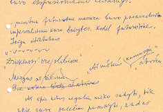 L. &Scaron;merauskienės sudaryto Salio &Scaron;emerio atsiminimų apie &bdquo;Keturių vėjų&ldquo; laikotarpį rinkinio fragmentai 1982-06-01