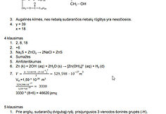 2022 m. valstybinis chemijos egzaminas