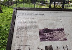 Karklės kapinių informacinė lentelė
