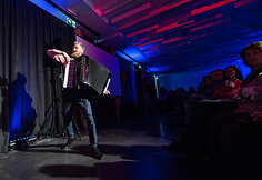 TEDxVilniusED konferencijos akimirka