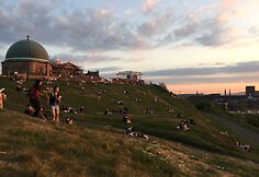 Edinburgo vaizdai/ &bdquo;Calton&ldquo; kalvos panorama