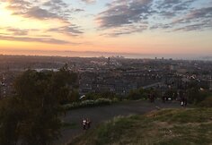 Edinburgo vaizdai/ &bdquo;Calton&ldquo; kalvos panorama