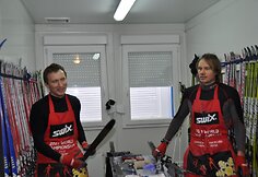 Aurimas Bučelis (Kairėje)