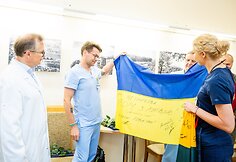 I&scaron; misijos Ukrainoje sugrįžo Kauno klinikų medikų ir slaugytojų komanda