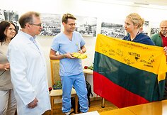 I&scaron; misijos Ukrainoje sugrįžo Kauno klinikų medikų ir slaugytojų komanda