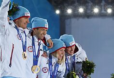 Norvegų mi&scaron;rios biatlono estafetės komanda