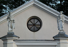 Ti&scaron;kevičių koplyčia prie&scaron; restauraciją