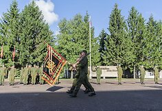 Į Ukrainos karių mokymo misiją i&scaron;lydėta &scaron;e&scaron;toji Lietuvos karinių instruktorių pamaina