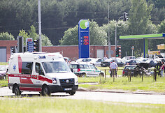 BMW ir VW susidūrimas Laisvės prospekte