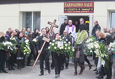 Evelinos laidotuvės Panevėžyje