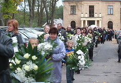 Evelinos laidotuvės Panevėžyje