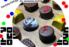 Organizatorių nuotr. /&Scaron;v. Kotrynos bažnyčios &bdquo;Kalėdų Pop Up&ldquo; dalyviai.