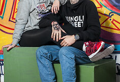 ZX FLUX fotosesija - tatuiruočių meistrė Kamila Vaičiūnaitė ir Tomas Ryba