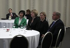 Akimirkos i&scaron; apdovanojimų Klaipėdos regione. Giedrės Nalivaikaitės nuotr.