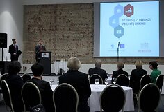 Akimirkos i&scaron; apdovanojimų Klaipėdos regione. Giedrės Nalivaikaitės nuotr.
