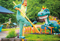 „Dino parkas“