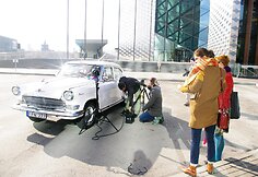 Laidos &bdquo;Pa&scaron;ėlusios močiutės&ldquo; fotosesija ir klipo filmavimas