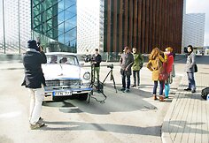 Laidos &bdquo;Pa&scaron;ėlusios močiutės&ldquo; fotosesija ir klipo filmavimas