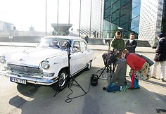 Laidos &bdquo;Pa&scaron;ėlusios močiutės&ldquo; fotosesija ir klipo filmavimas