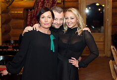 Eglė Straleckaitė, Juozas Petkevičius ir trenerė Jolanta Railienė