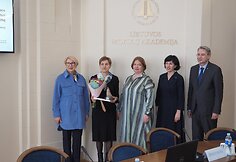 Apdovanojimų „Sraigės“ akimirka