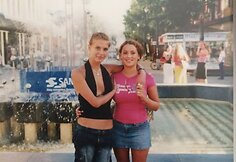 Simona Starkutė paauglystėje