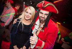 Piratų vakarėlio akimirka