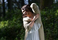 Alicija savo klipo filmavime