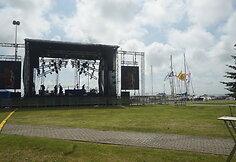 Festivalio &bdquo;Benai, plaukiam į Nidą&ldquo; akimirka