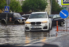 Liūties padariniai Panevėžyje
