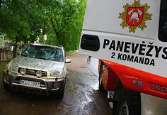 Liūties padariniai Panevėžyje