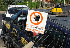 Avarijos vietoje