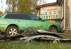 Avarijos vietoje