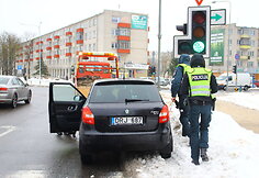 Avarijos vietoje