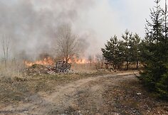 Gaisro vietoje