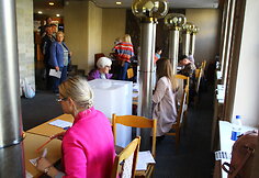 Rinkimų akimirka