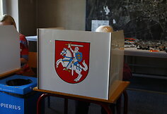 Rinkimų akimirka